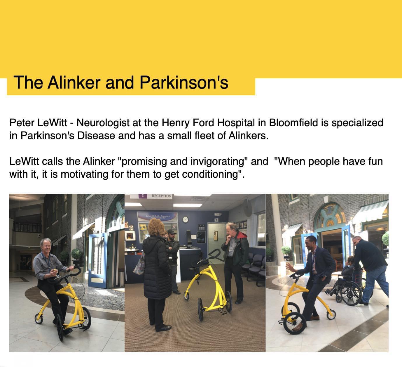 The Alinker is a good companion... - The Alinker USA & Canada