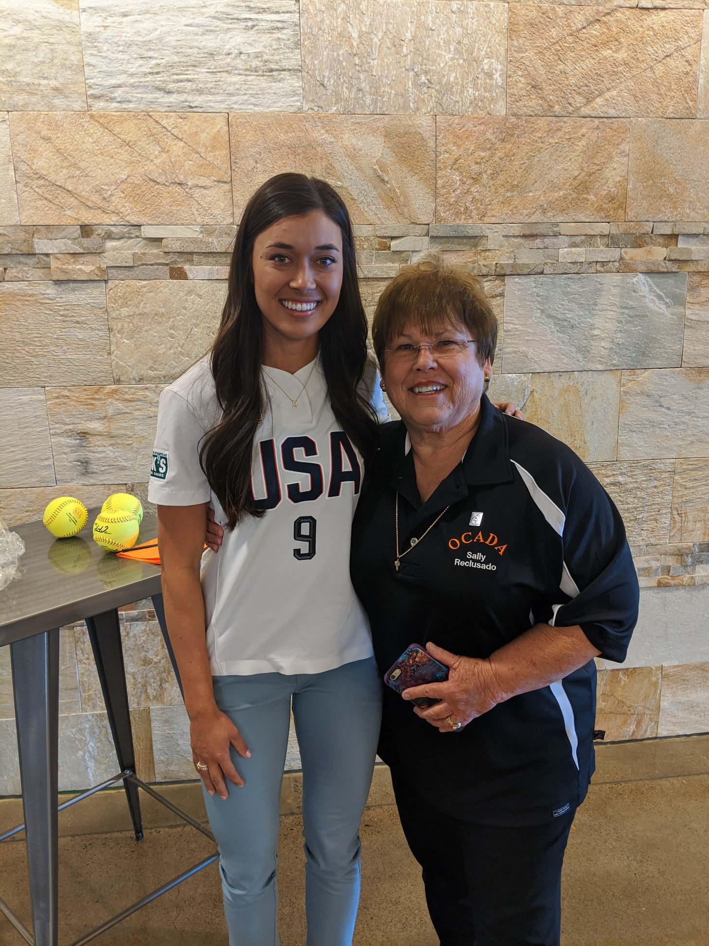 A pleasant surprise running into the legendary Jackie Simien and