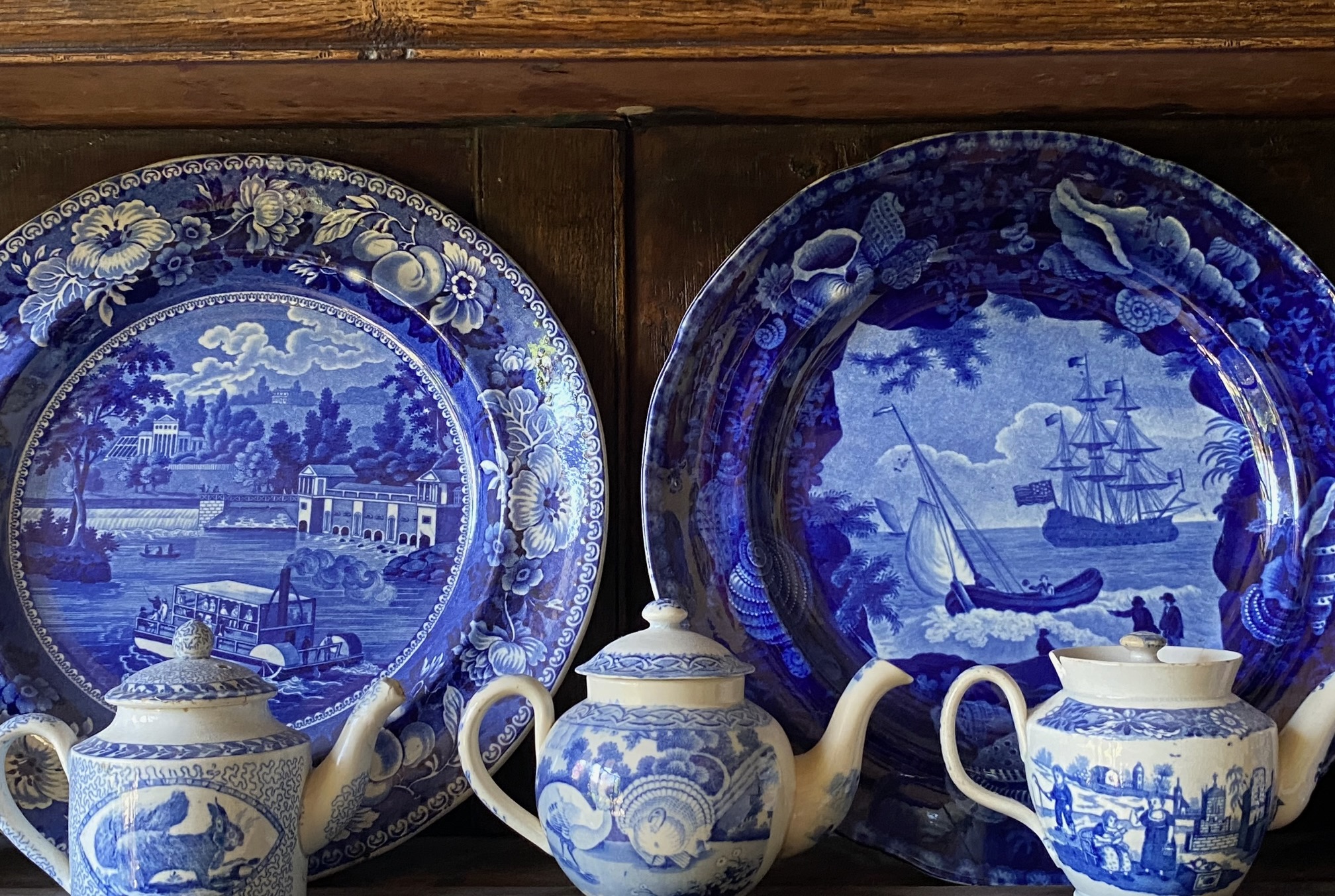 Transferware - The plates shown are 