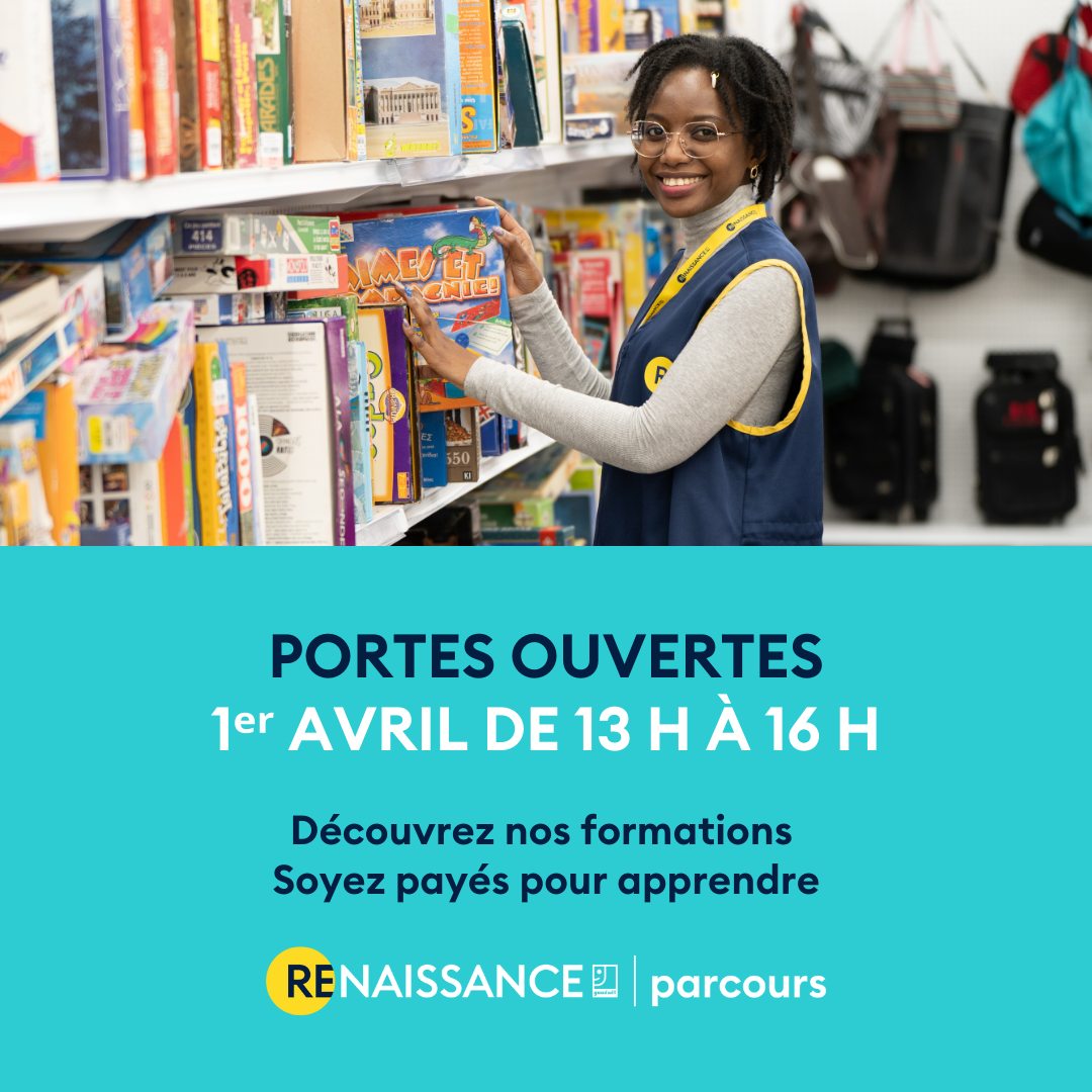 Renaissance - Événement Portes Ouvertes : Le1ᵉʳr avril de 13 h à 16 h ...