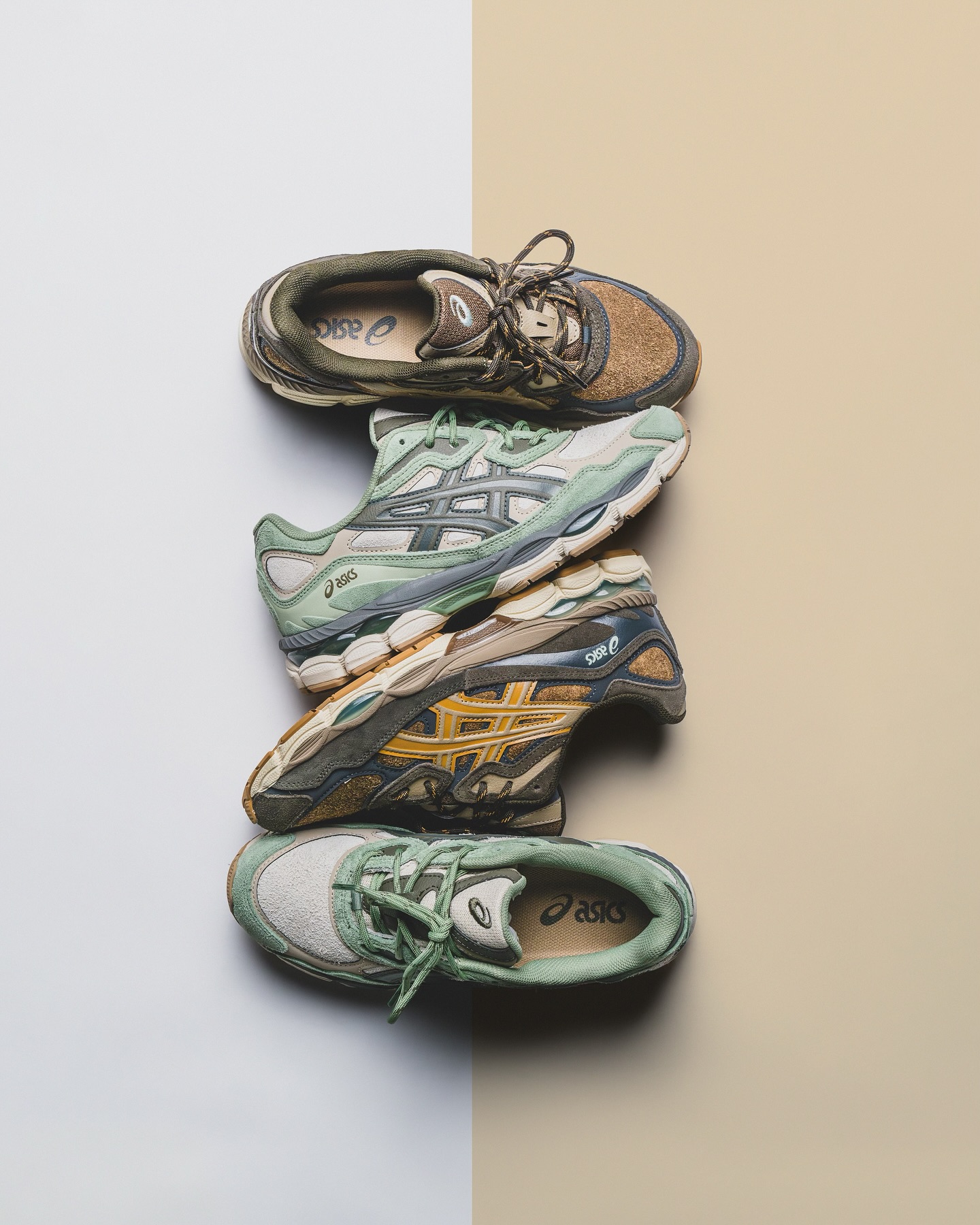 Nouveau - ASICS GEL-NYC IN BROWN (Brown Storm / Tan Presidio 