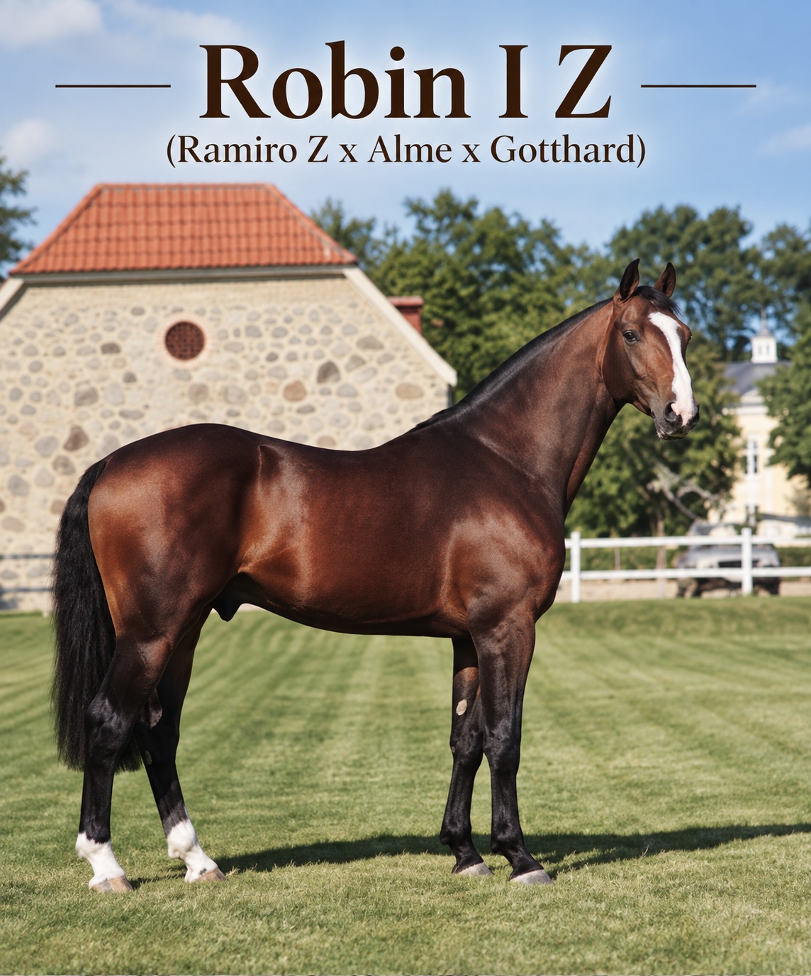 Robin I Z: The Stallion Whose Pedigree Became a Legacy 🐎✨ In