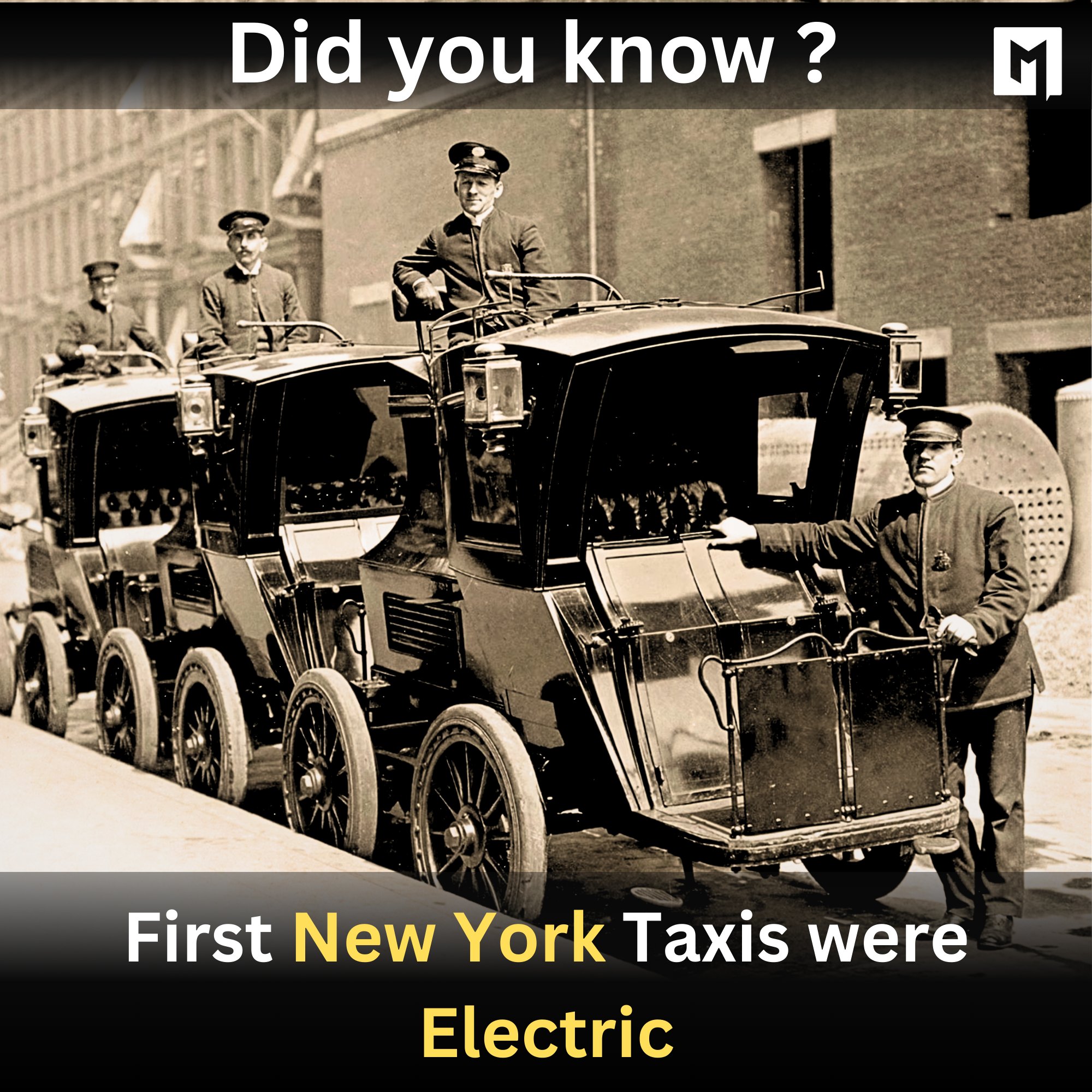 Mechanical - The First Electric Taxi Fleet: A 19th-Century Innovation ...