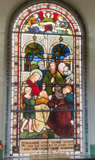 First - Have you ever noticed the Martin stained glass window? 🪟 Next ...