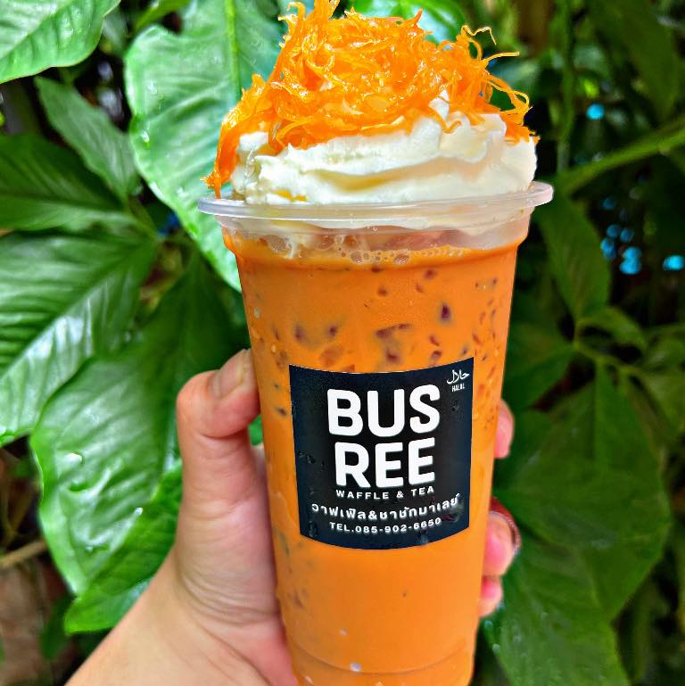 Busree วาฟเฟิล&ชาชักมาเลย์ | Bangkok