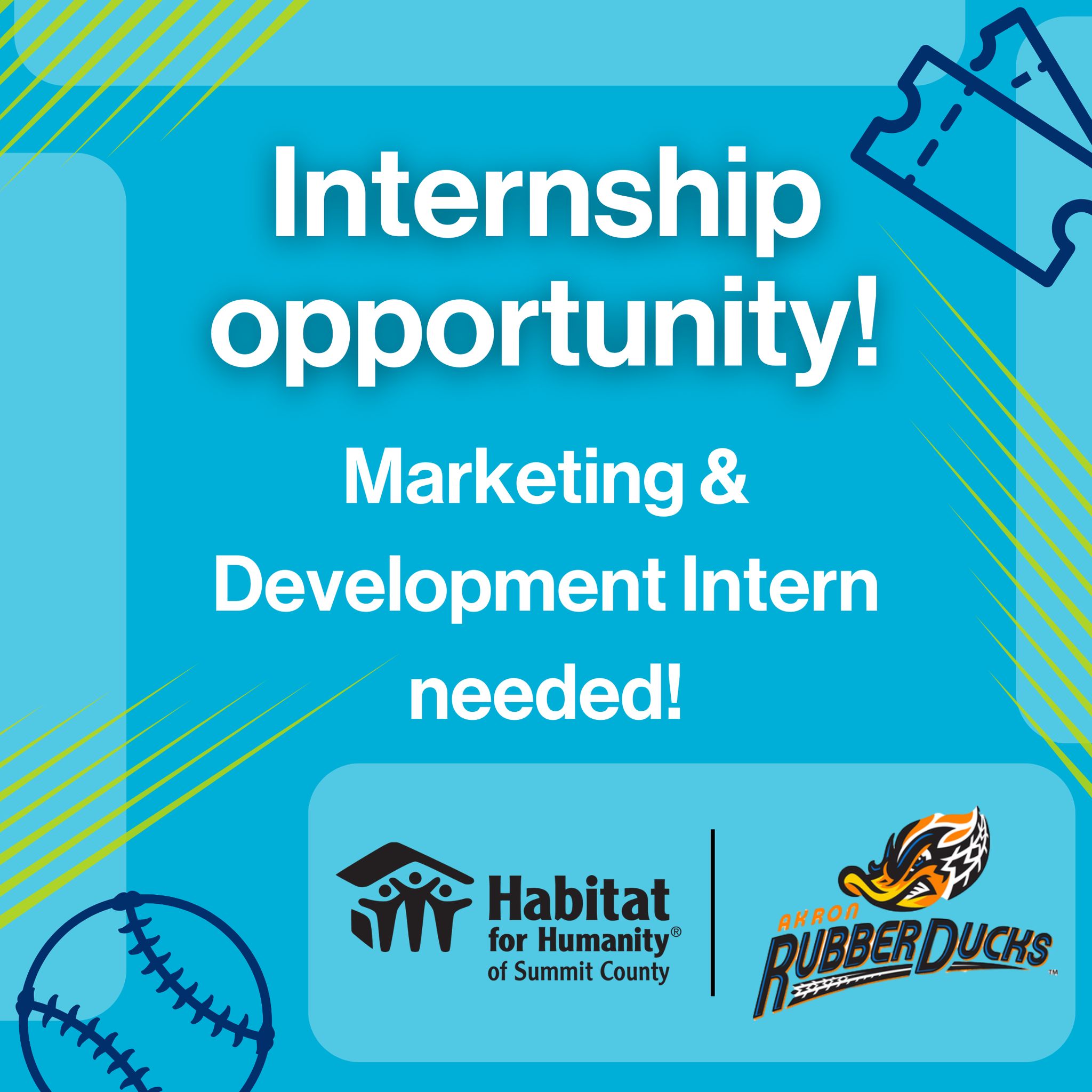 Habitat - The Marketing & Development Intern position is heavily ...