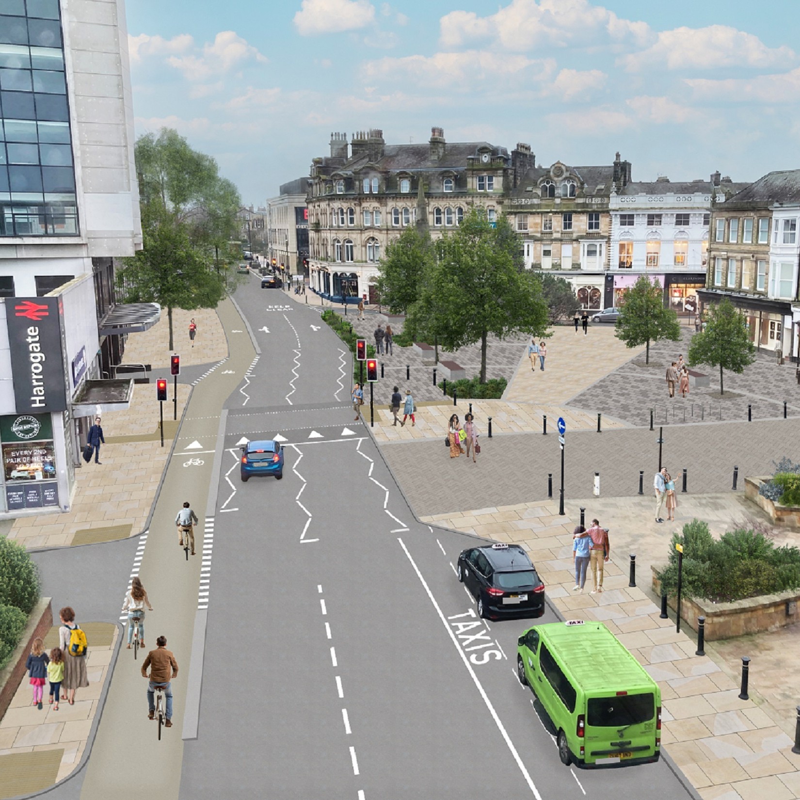 North - A £12 million project to improve Harrogate town centre and ...
