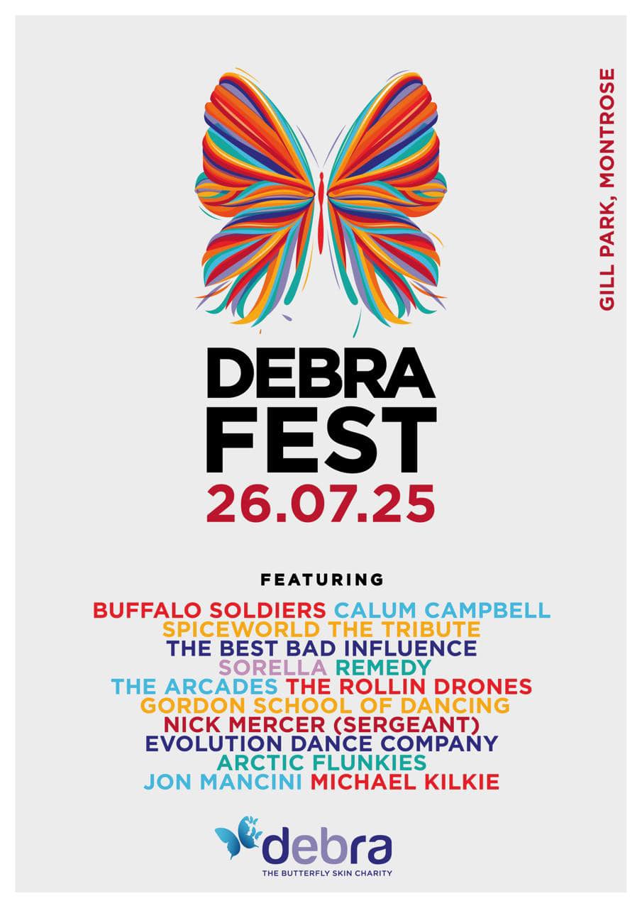 DEBRA - PLEASE SHARE 🦋🦋 DEBRAFEST 2025 Line up Announcement!! We are ...