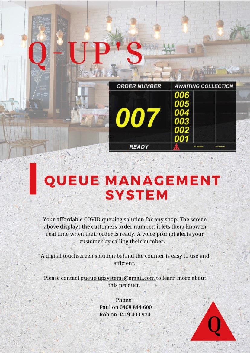 Q Up Queue Management System | Adelaide SA