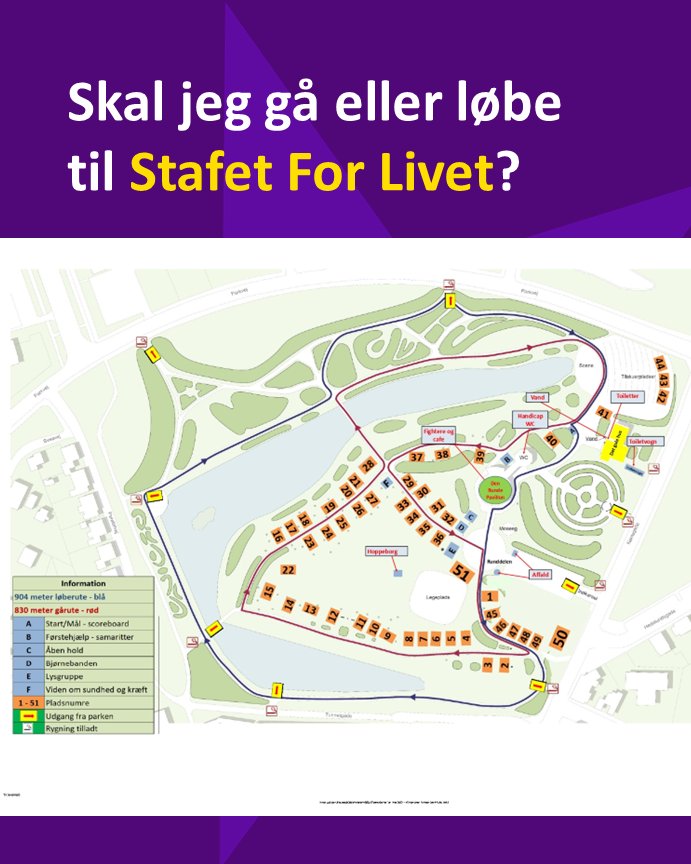 Stafet - Skal jeg gå eller løbe til Stafet For Livet? - Det bestemmer ...