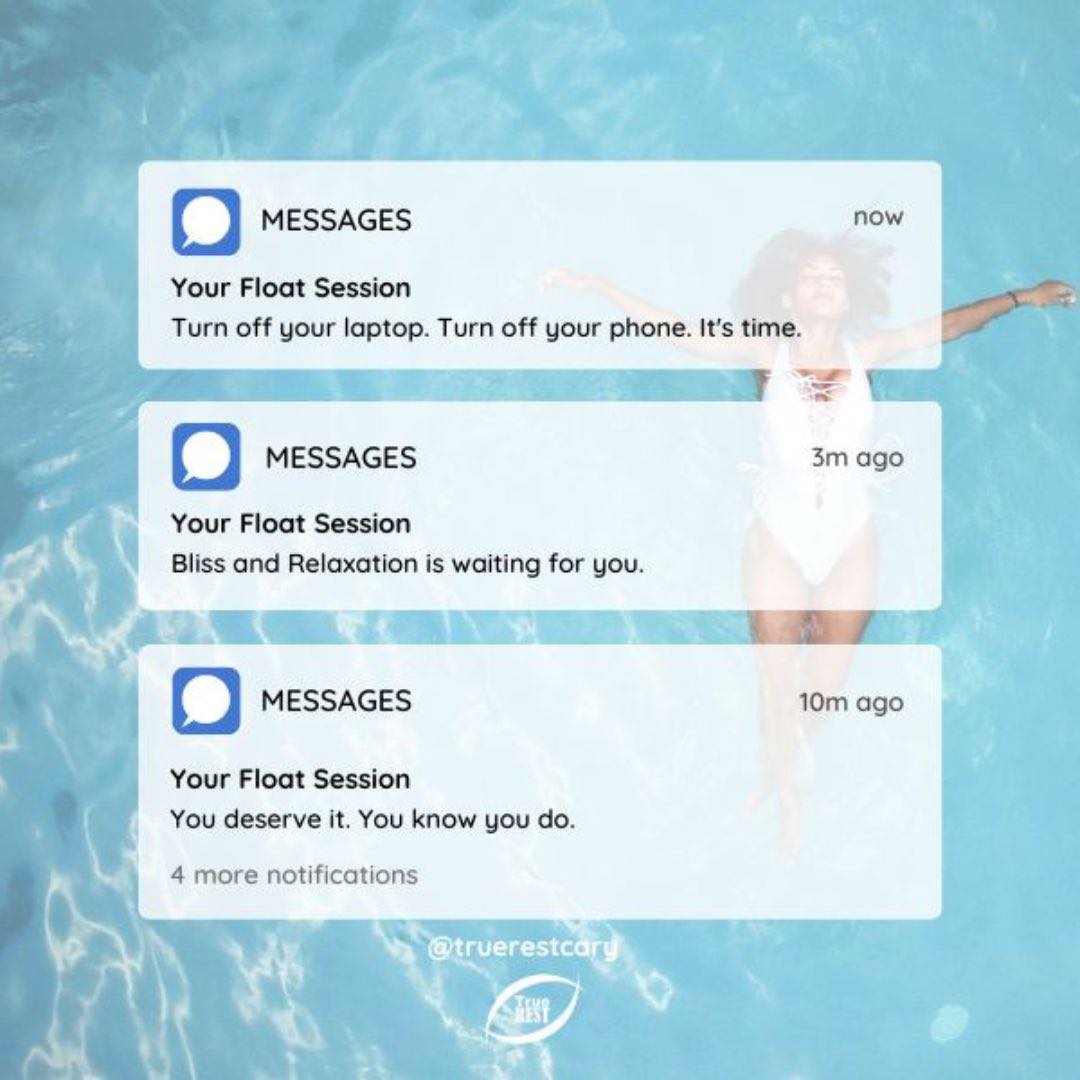 💬 This is one message that you need... - True REST Float Spa | Facebook