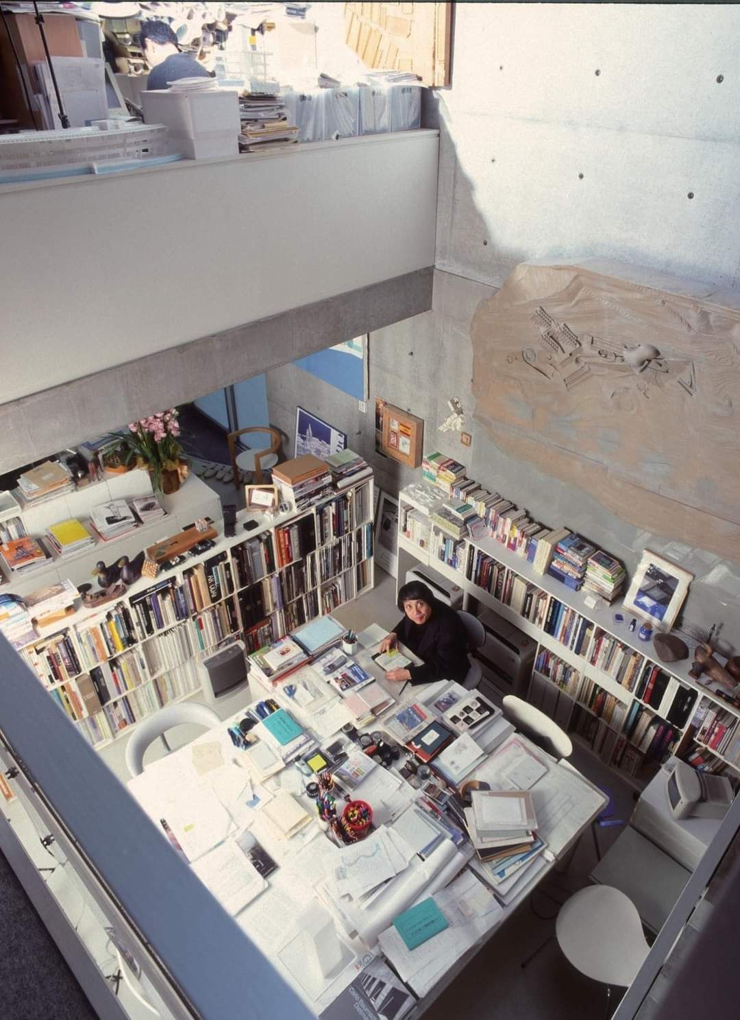 Tadao Ando in his Studio #architect #architecture