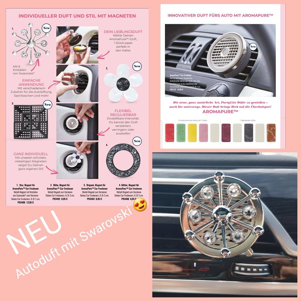 Werbung] Düfte für die Überholspur. 🚗 Wo auch immer Du bist, wo auch immer Du hin fährst. Umgib Dich mit den effektivsten, flammenlosen Rund-um-die-Uhr Düften., auch unterwegs. Oº°'¨AROMAPURE™¨'°ºO