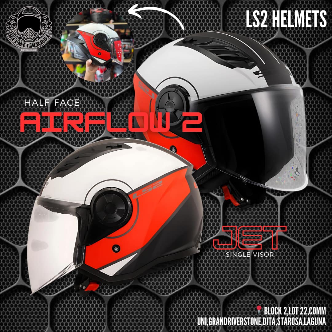 ls2 half face helmet price philippines OF616SP AIRFLOW II SPORT MOTORCYCLE OPEN  Motoworld Shell Made from high performance fiberglass composite (HPFC) chin bar KPA (Kinetic Polymer Alloy) LS2 OF616 motorcycle helmet, half