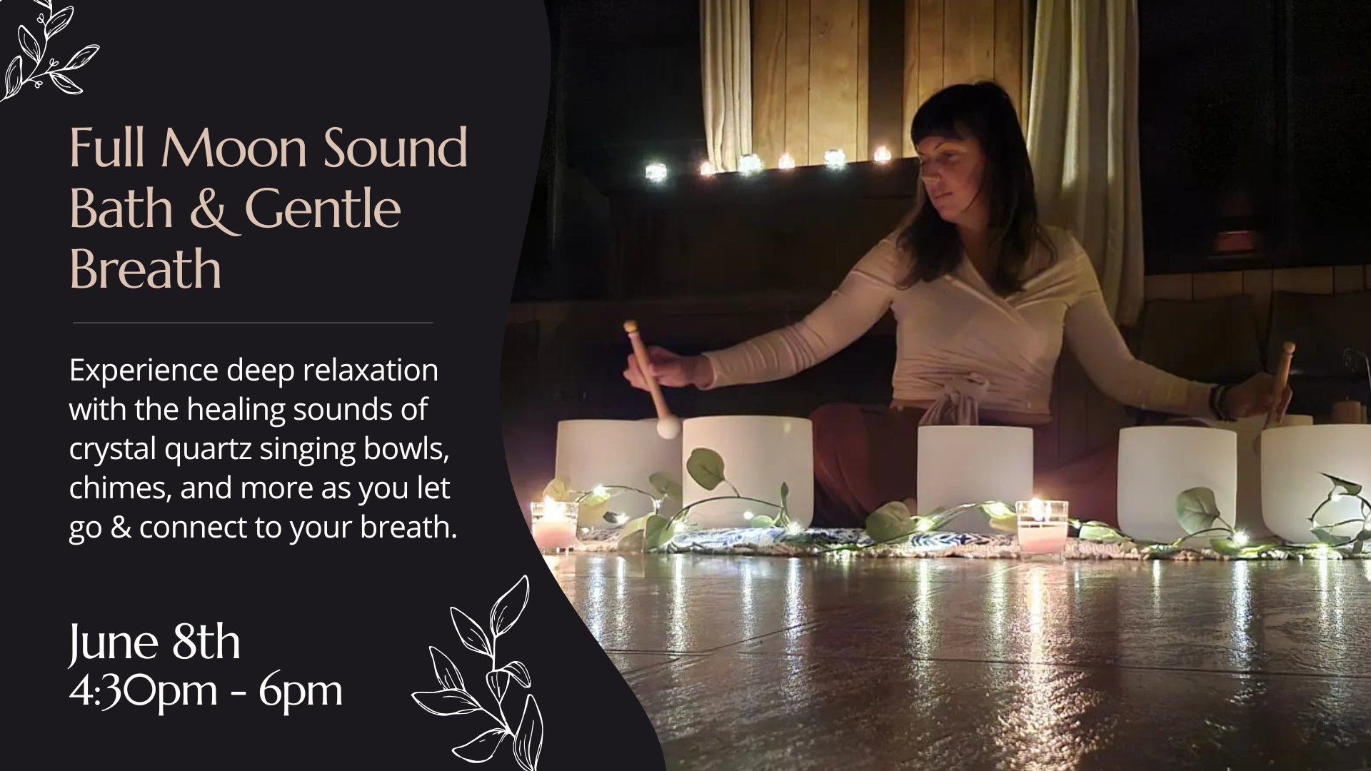 Full Moon Sound Bath & Gentle Breath