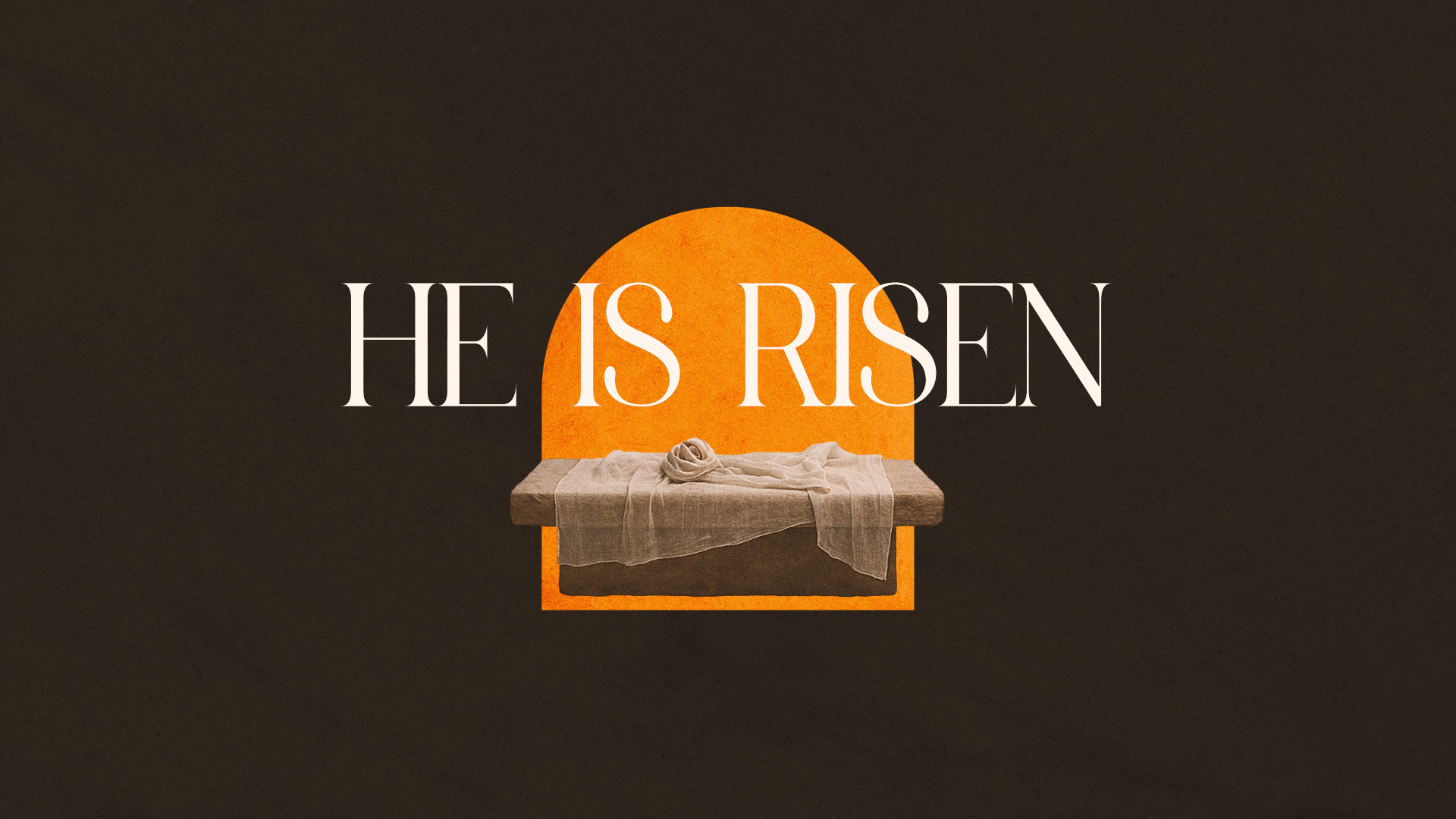 First - He is risen! We rejoice in the truth that Jesus is alive—our ...
