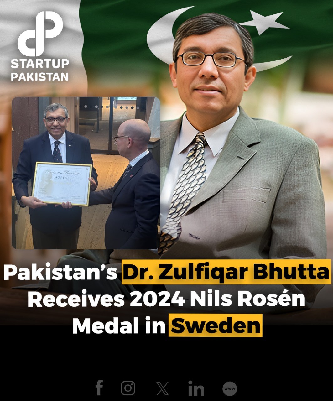 Dr. Zulfiqar Bhutta, Co-Director of the... - Startup Pakistan | Facebook