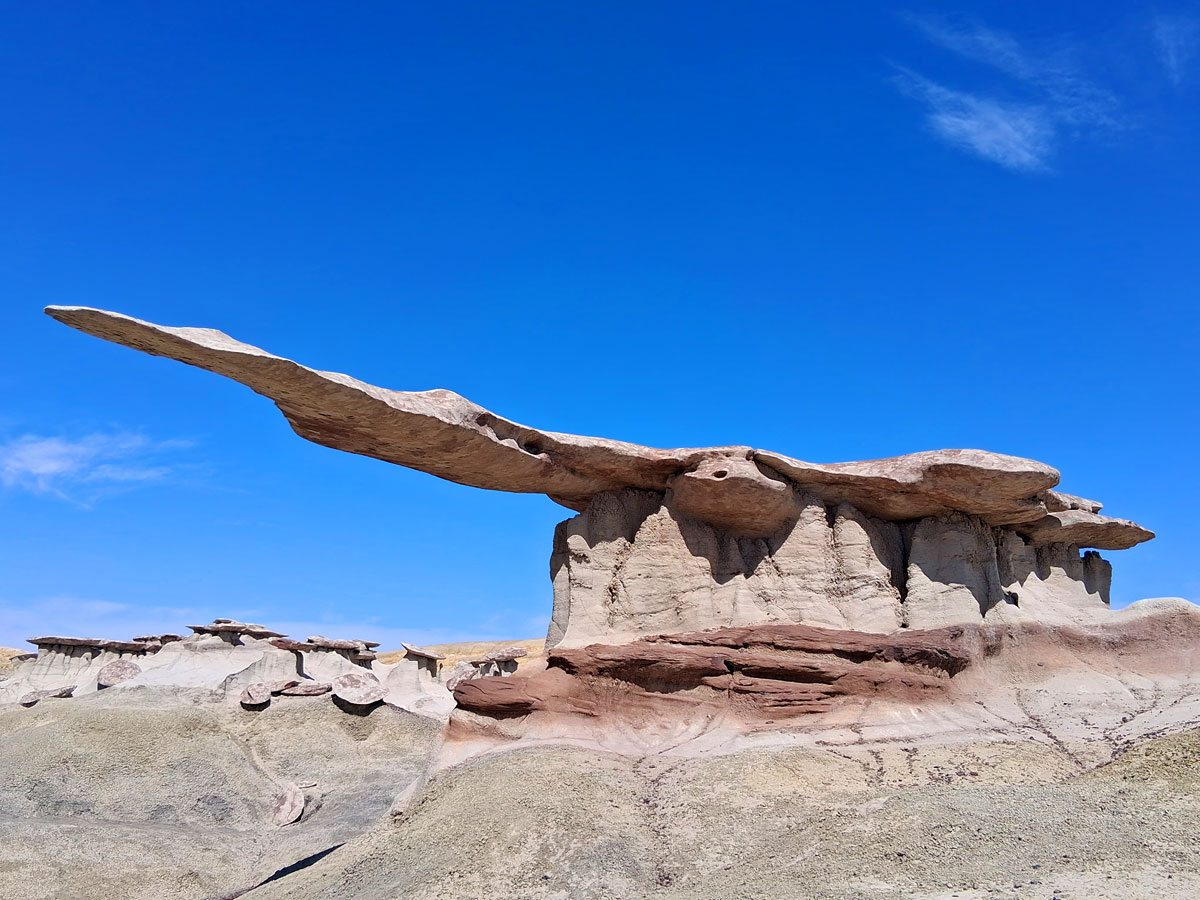 Rock formation known as the 