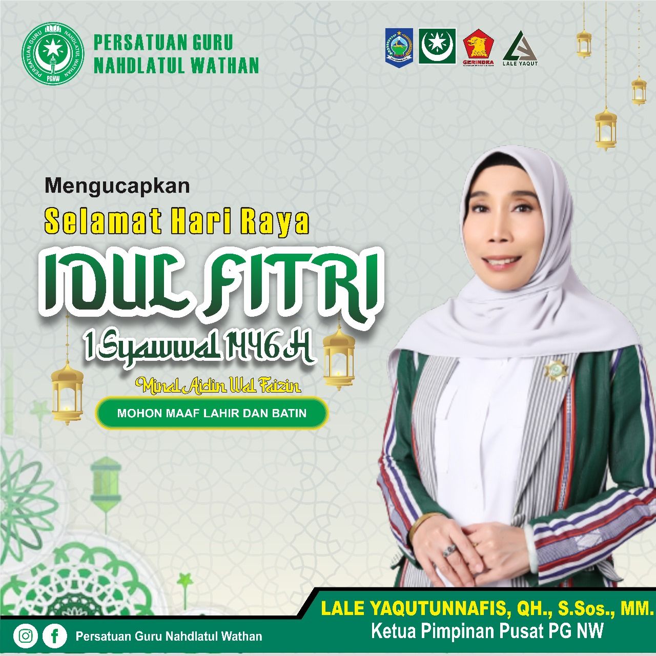 Radar - Pimpus PGNW Mengucapkan Selamat Hari Raya Idul Fitri 1446 H ...