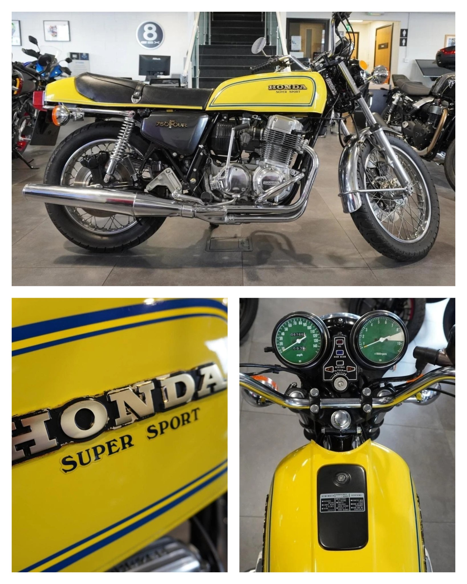 Honda CB750K and CB750F motorcycle models