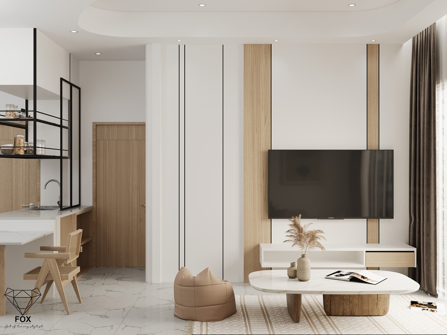 [原木风设计•简约风格]... - Balance Interior Design Sdn Bhd