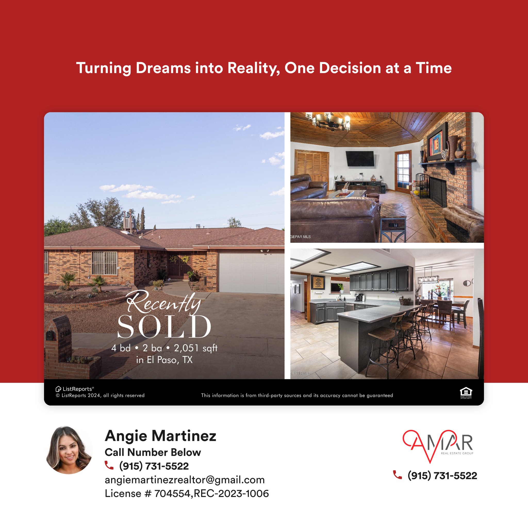 Angie Martinez Realtor | Santa Teresa NT