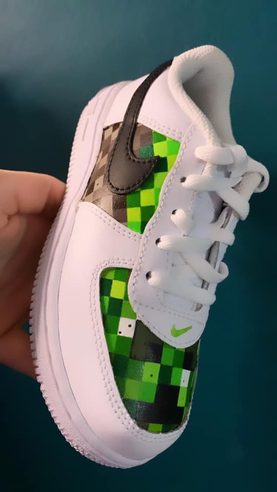 EMB Customs - The cutest pair of custom Nike AF1’s for my...