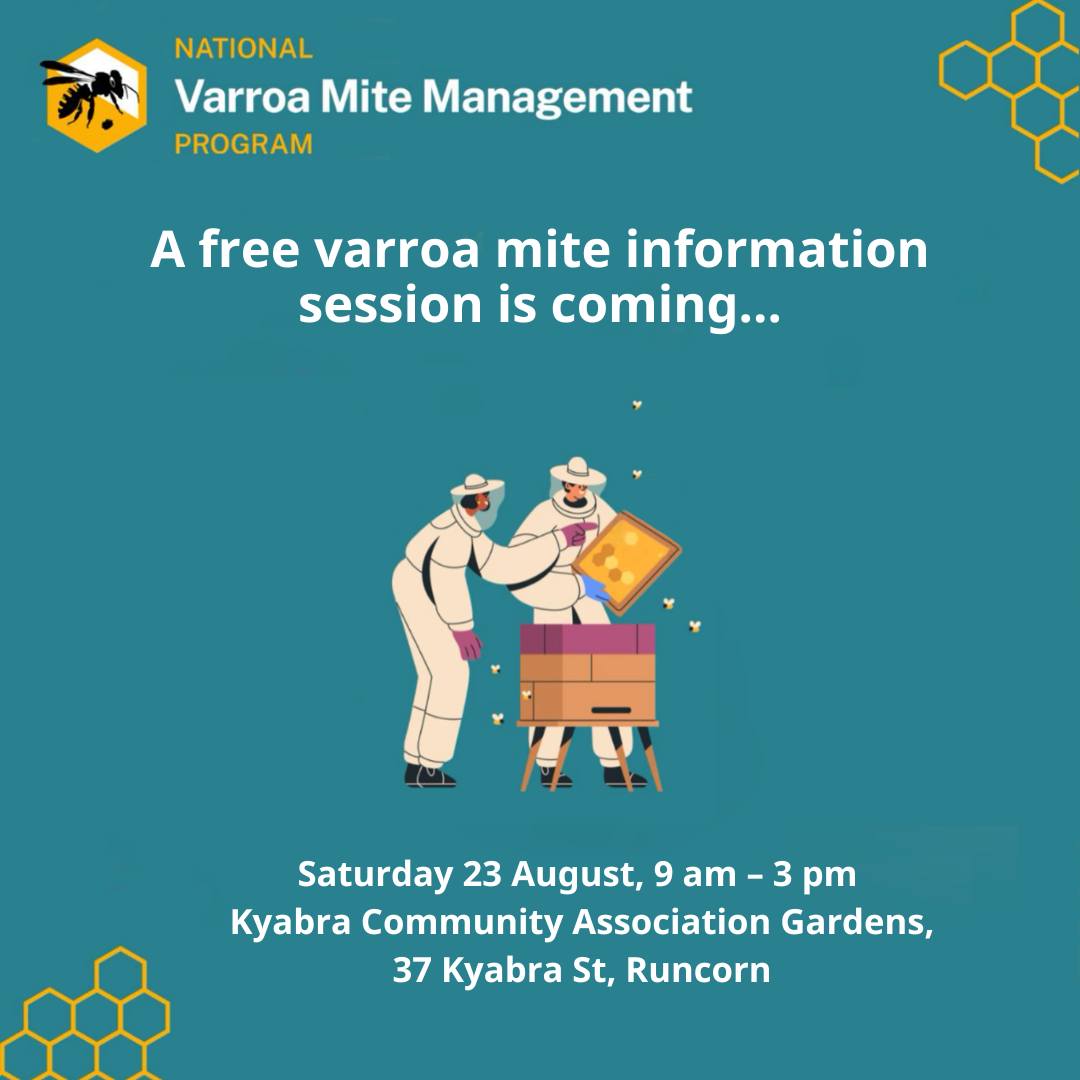 Kyabra - Bee prepared for varroa mite! 🐝 The National Varroa Mite ...