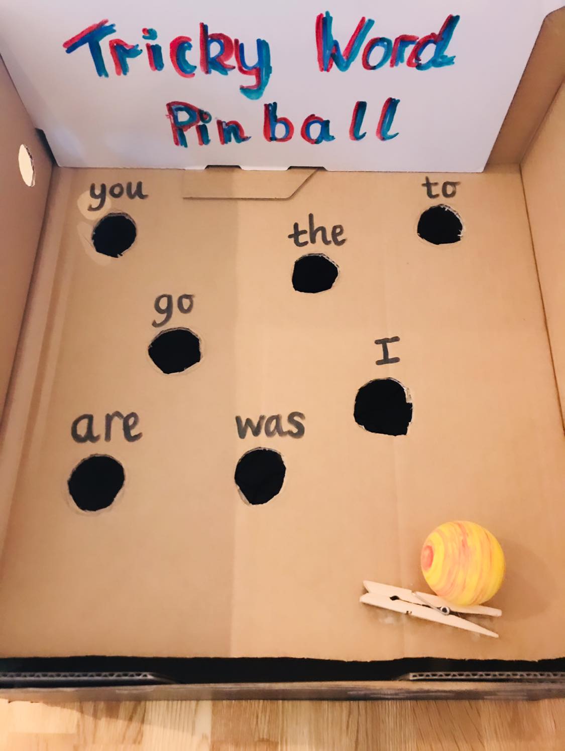 🏀 🚀 Tricky Word Pin ball 🏀🚀 Quick game... - The Phonics Nest