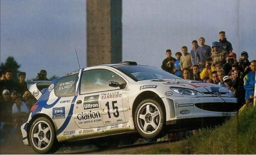 Rally d'Italia Sardegna 2006 G.Galli / G.Bernacchini Peugeot 307