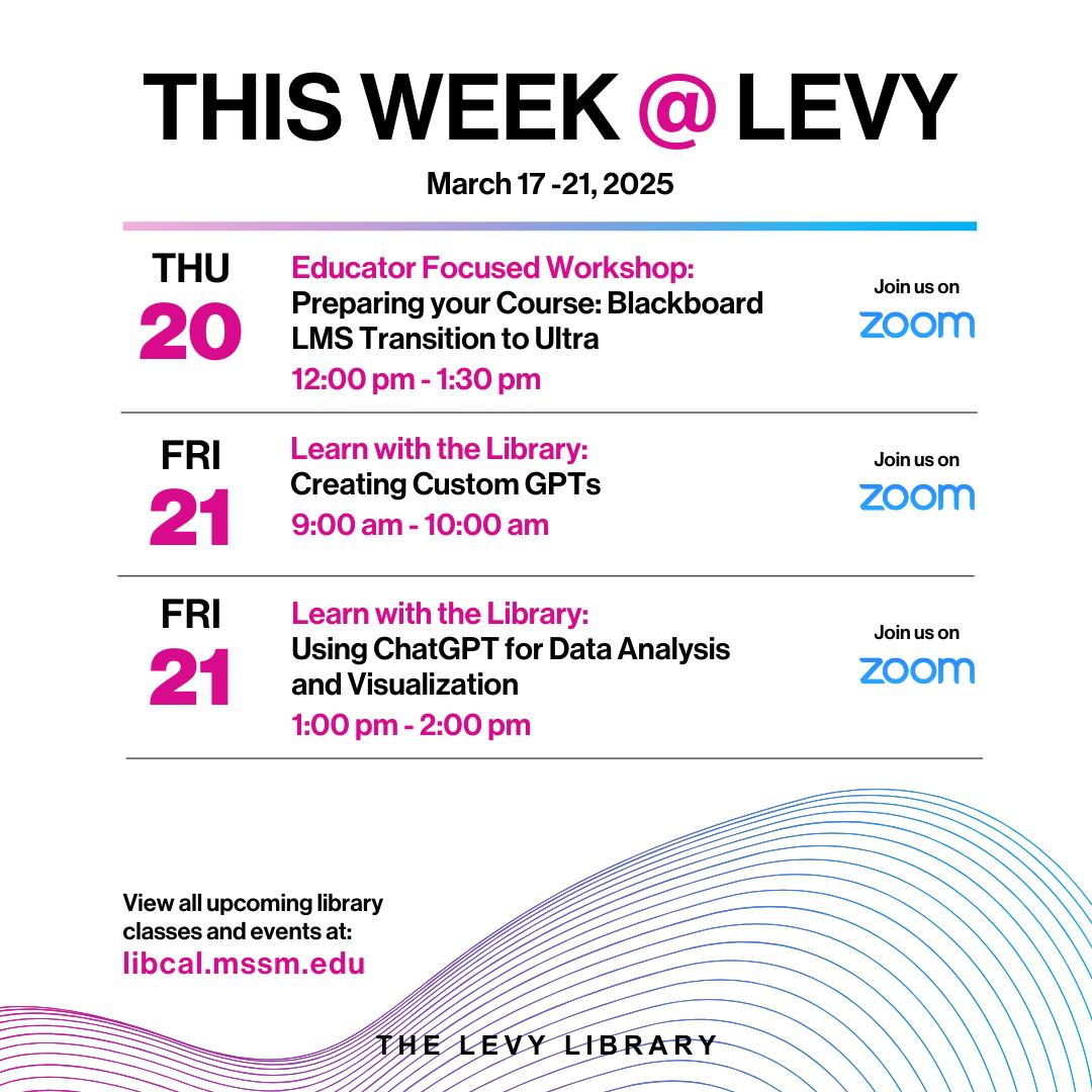 The Levy Library at Icahn School of Medicine at Mount Sinai | New York NY