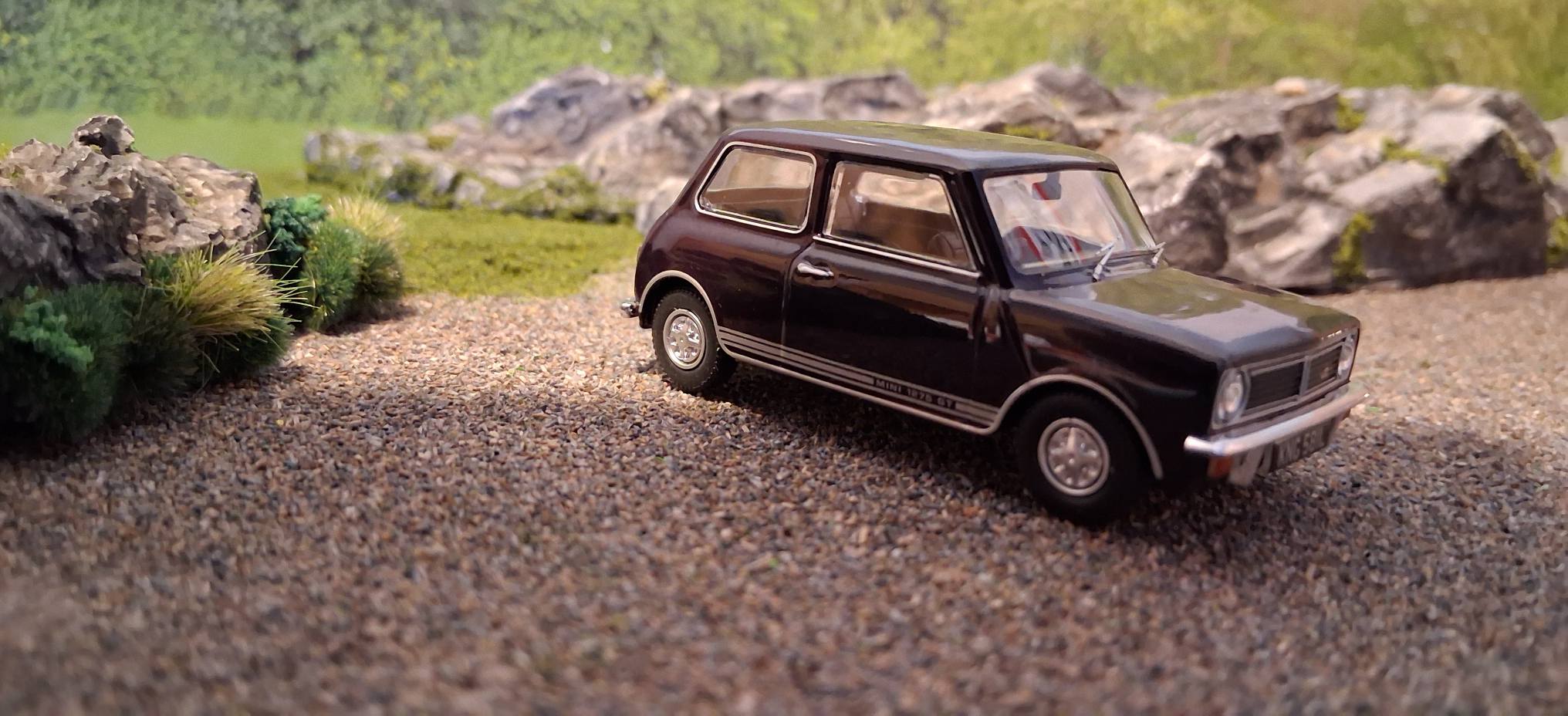 Mini Cooper Mato Grosso rally.Polistil.1/25