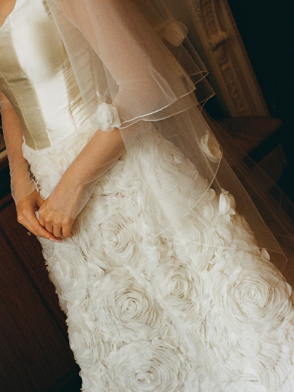 alex grey white dress When every elegant detail comes together creating magical moments to be remembered forever. #weddingwednesdays Studio Gray dress_type_Winter Formal