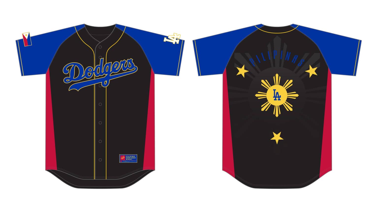 This year's design for Dodgers Filipino Heritage Night.
