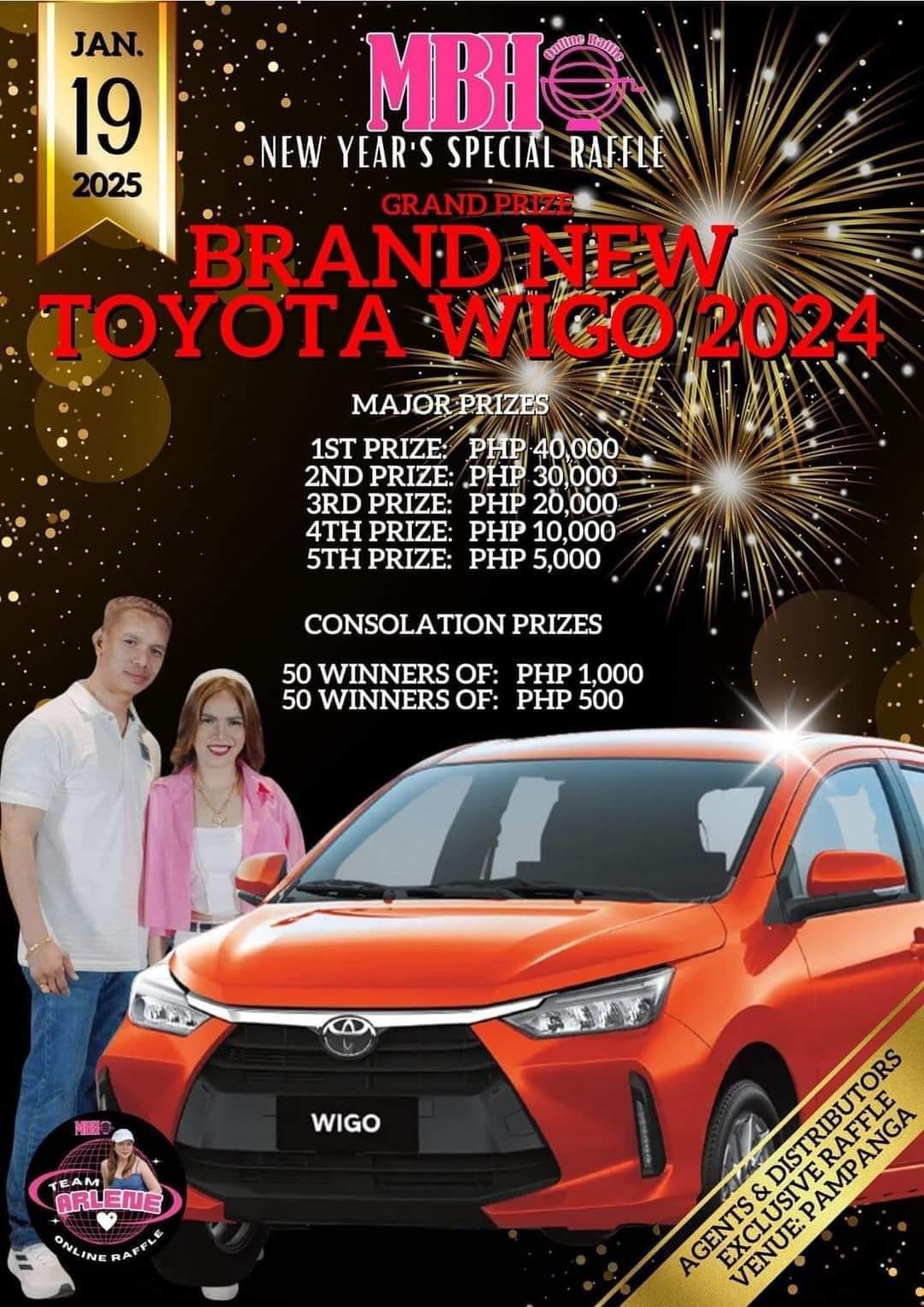 Pretty - Pang malakasan na Special Raffle ng MBH sa pagpasok ng Bagong ...