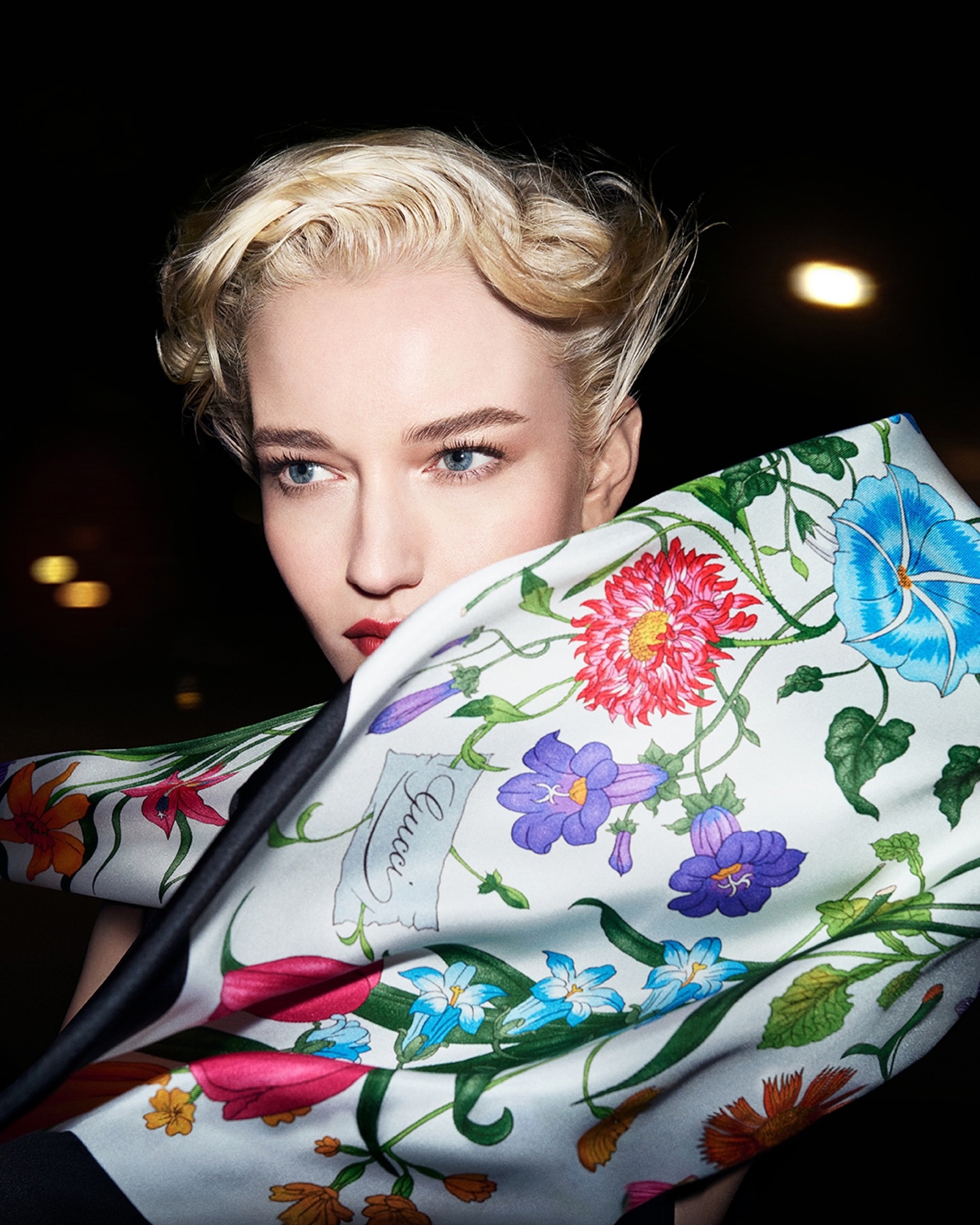 Julia Garner for Keep It Gucci: The Art of Silk 2025 📸 by Steven