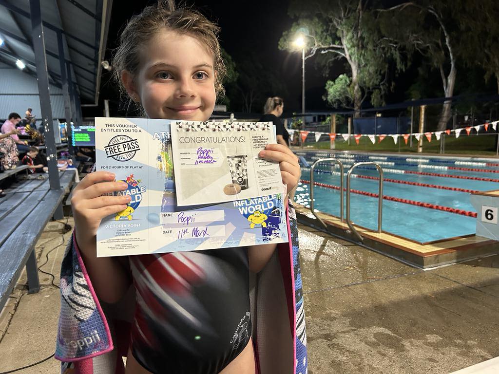 Capalaba Amateur Swimming Club - Congratulations to Poppii, as chosen ...