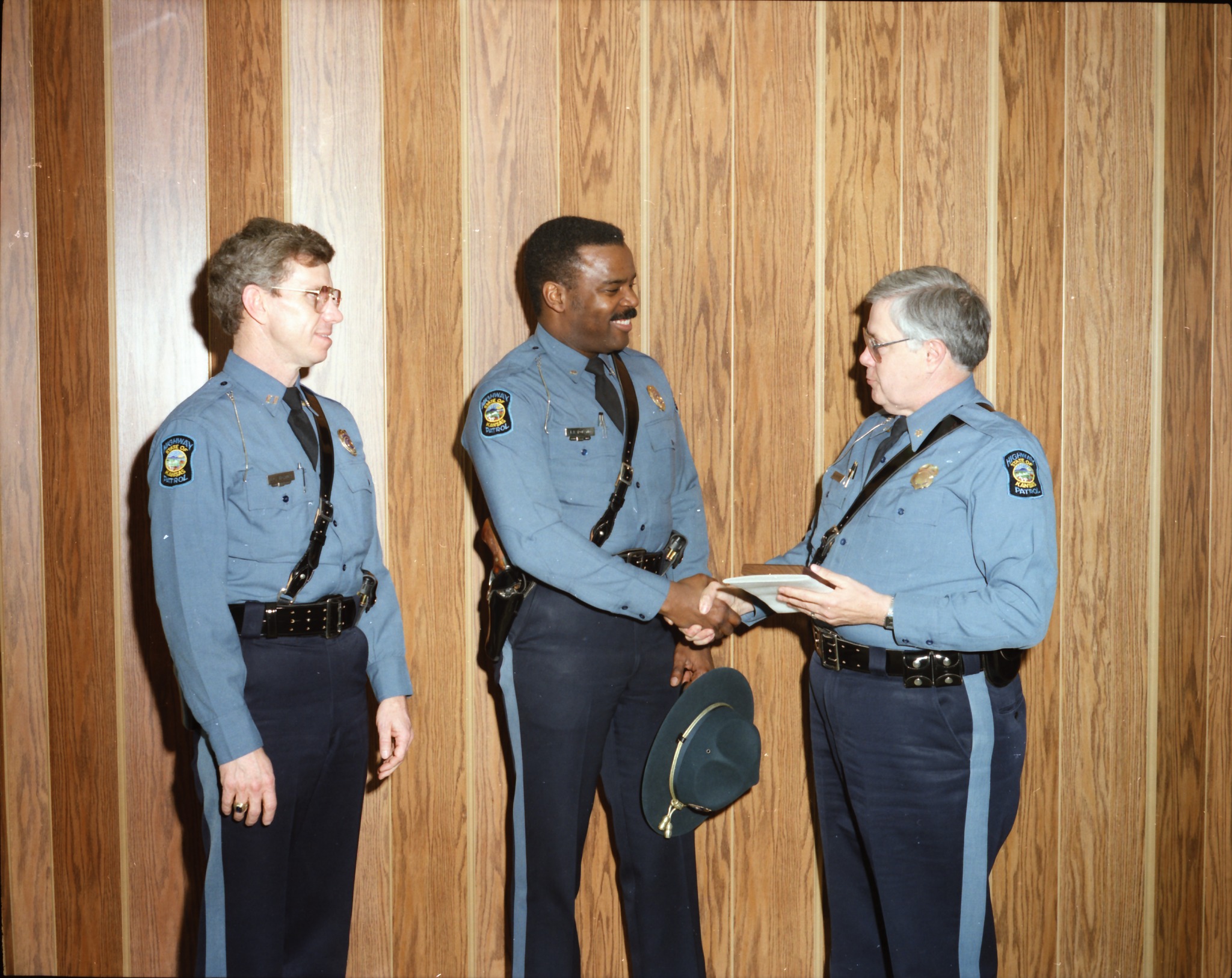 Kansas - Trooper Larry Roland received recognition for having a high ...