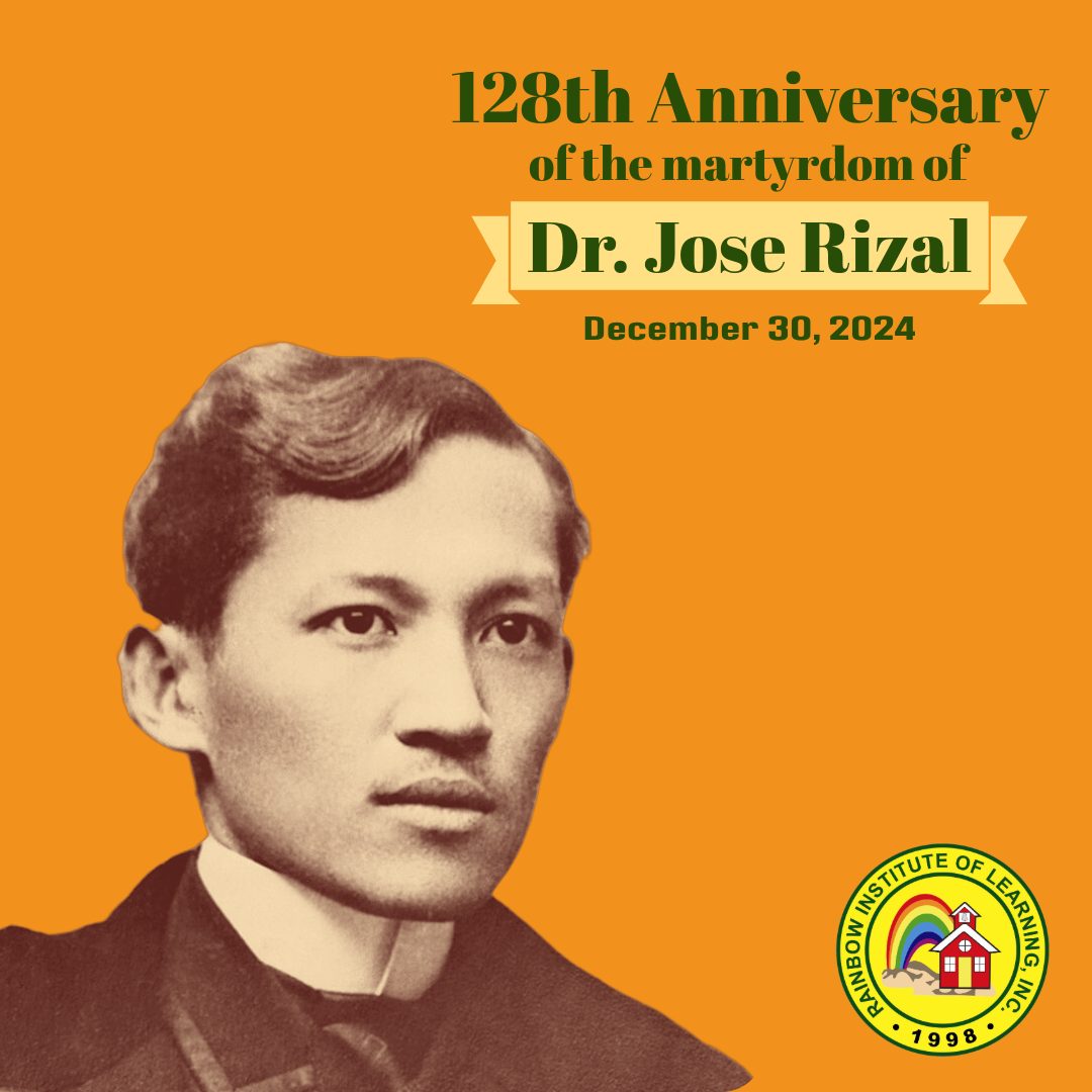 Rainbow - Today, we honor the life and legacy of Dr. José Rizal, a true ...