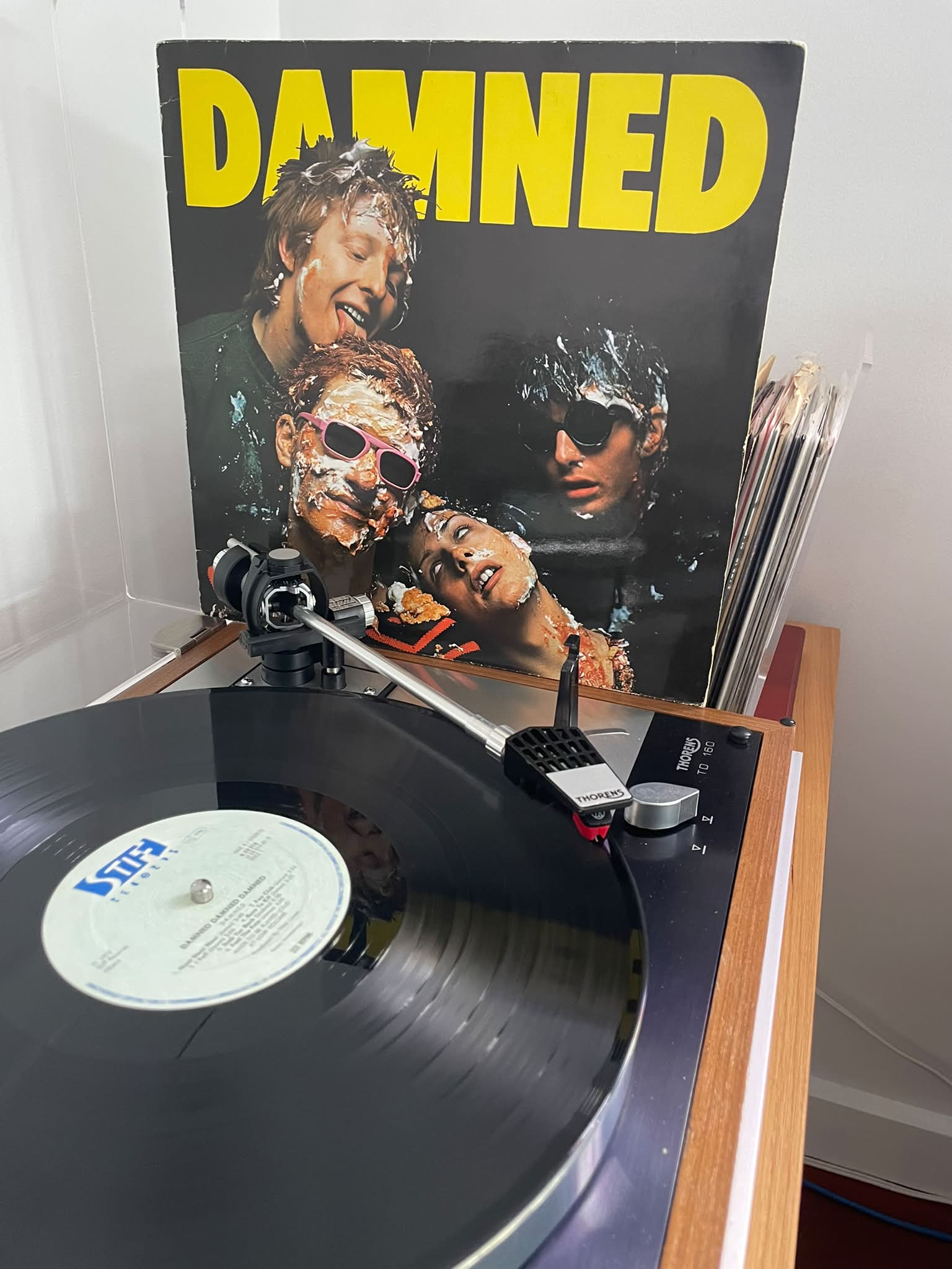 The Damned 1977 LP missing printed inners