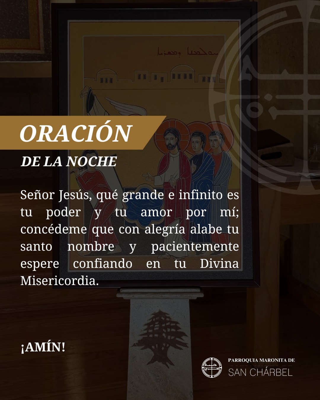 Parroquia - ORACIÓN DE LA NOCHE «Señor Jesús, qué grande e infinito es ...