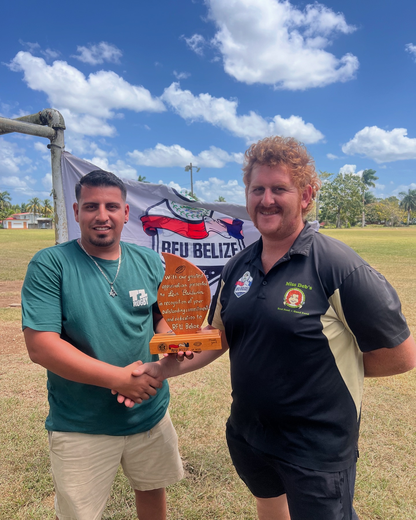 Belize Rugby - A heartfelt thank you to Levi Baldwin and... | Facebook
