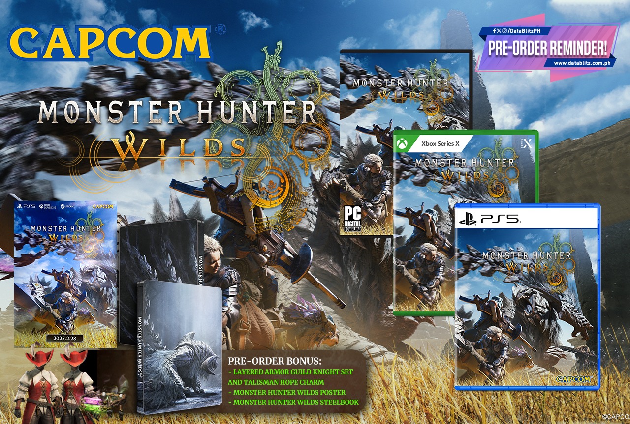DataBlitz - UNLEASH YOUR INNER HUNTER! 🏹🐾🐗 Pre-orders for... | Facebook