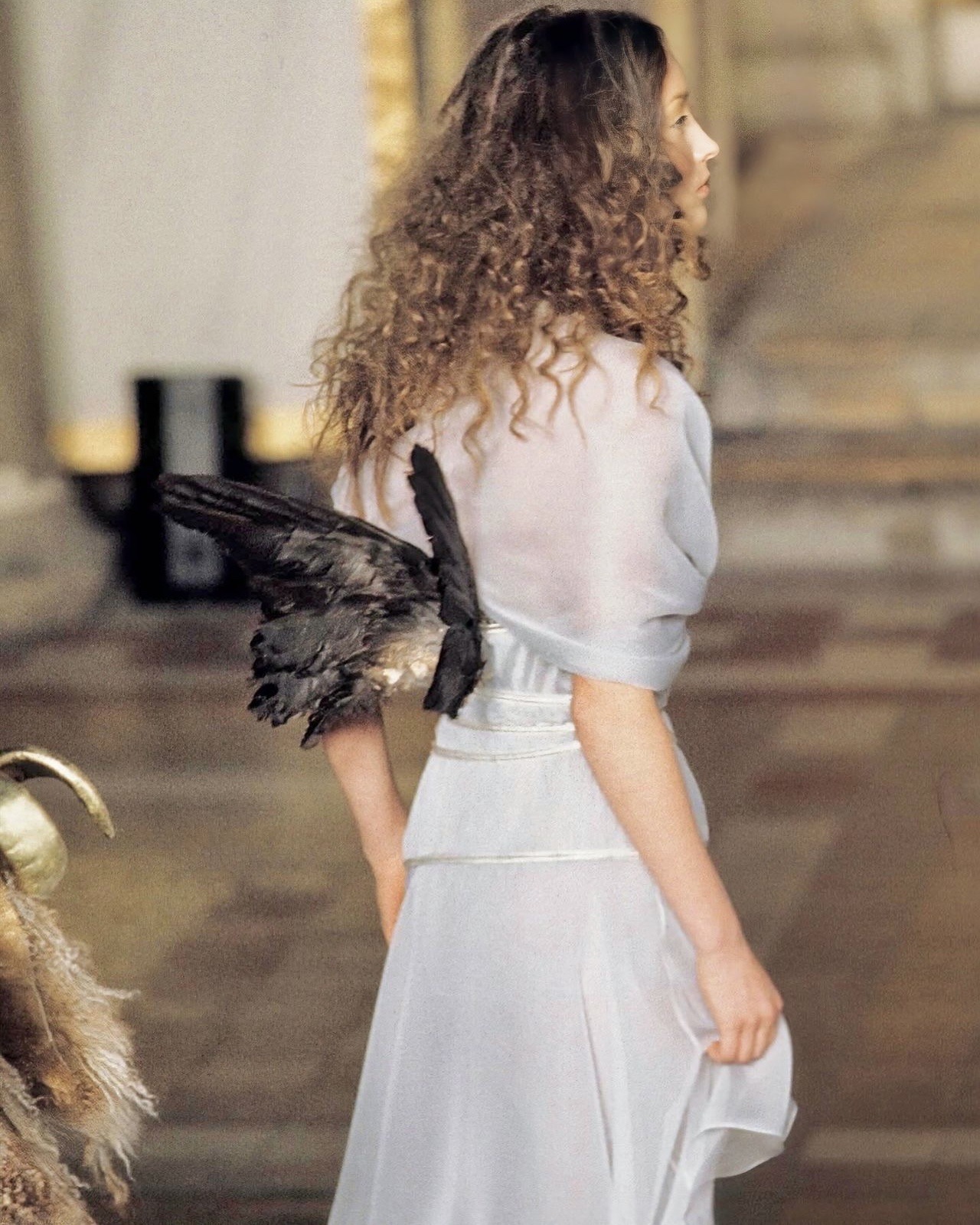 Givenchy spring 1997 couture Designed By Alexander McQueen
