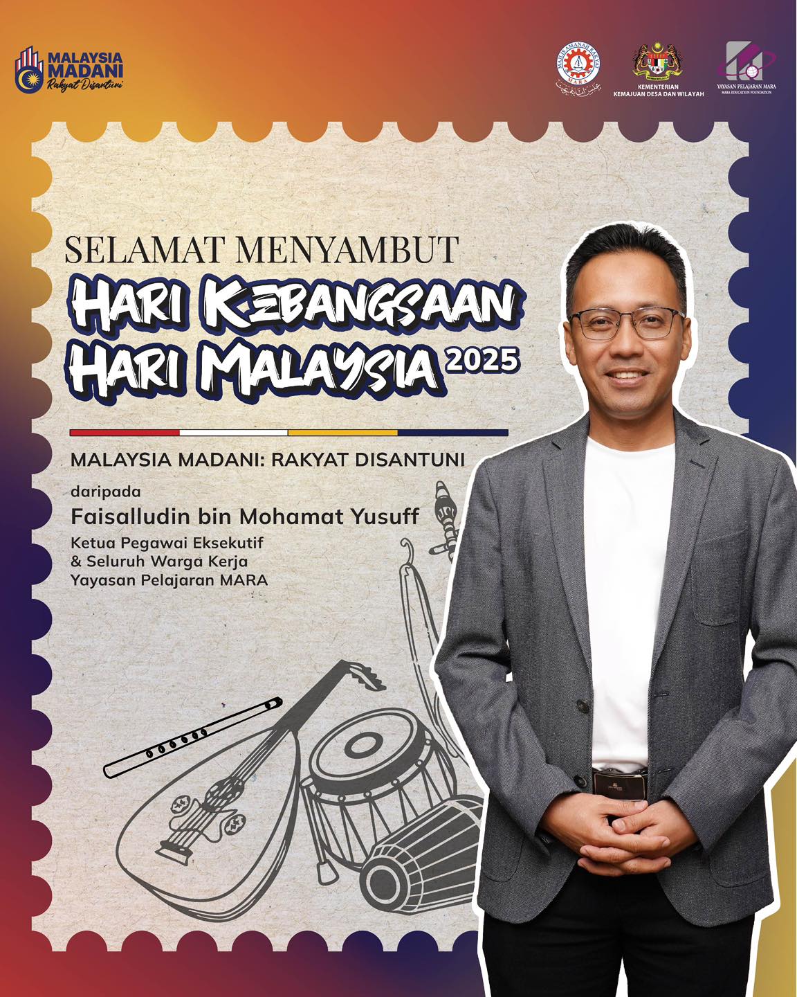 Yayasan - Dengan tema kemerdekaan tahun ini 