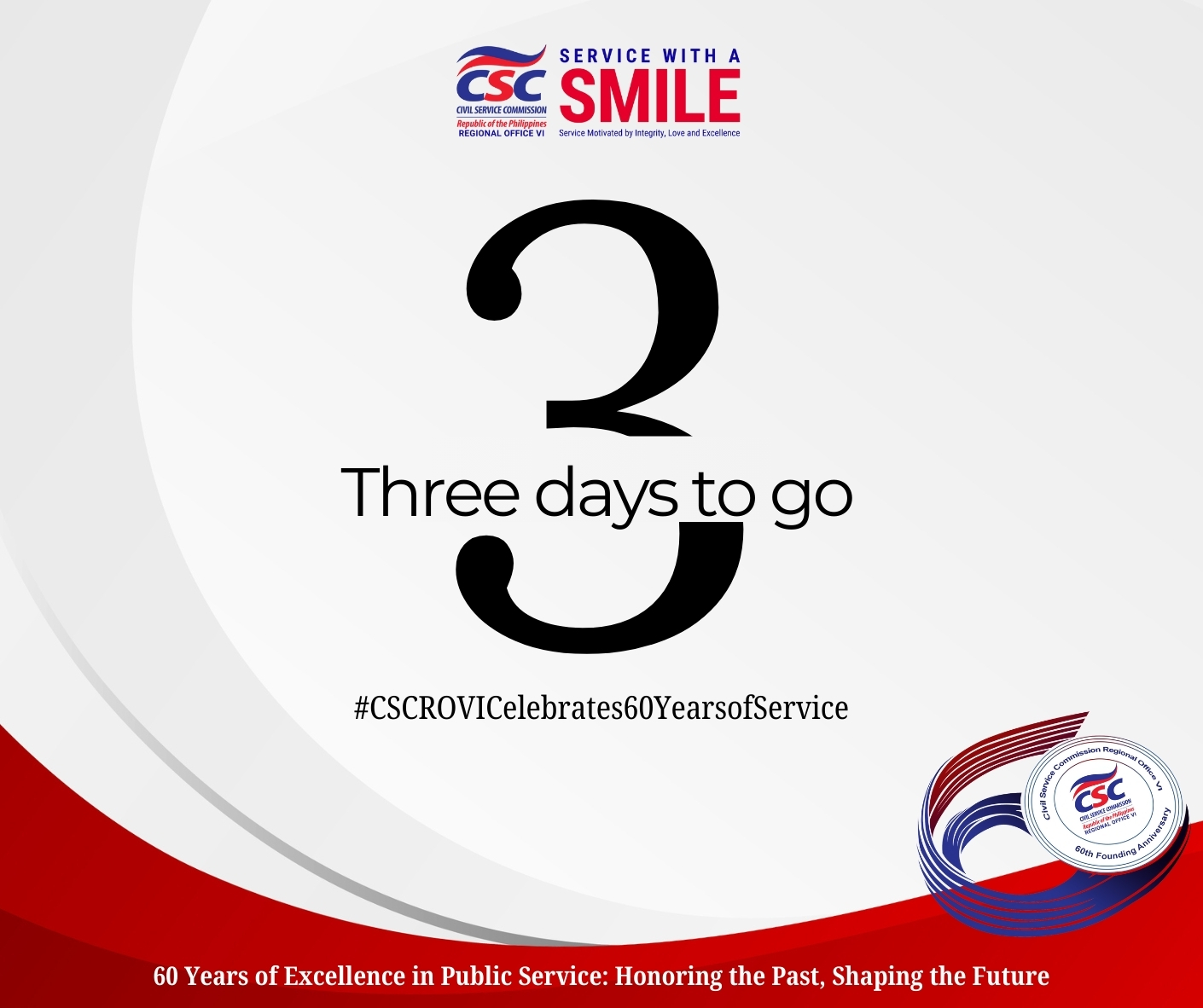 Civil Service Commission Regional Office No. 6 - 3 days to go before ...