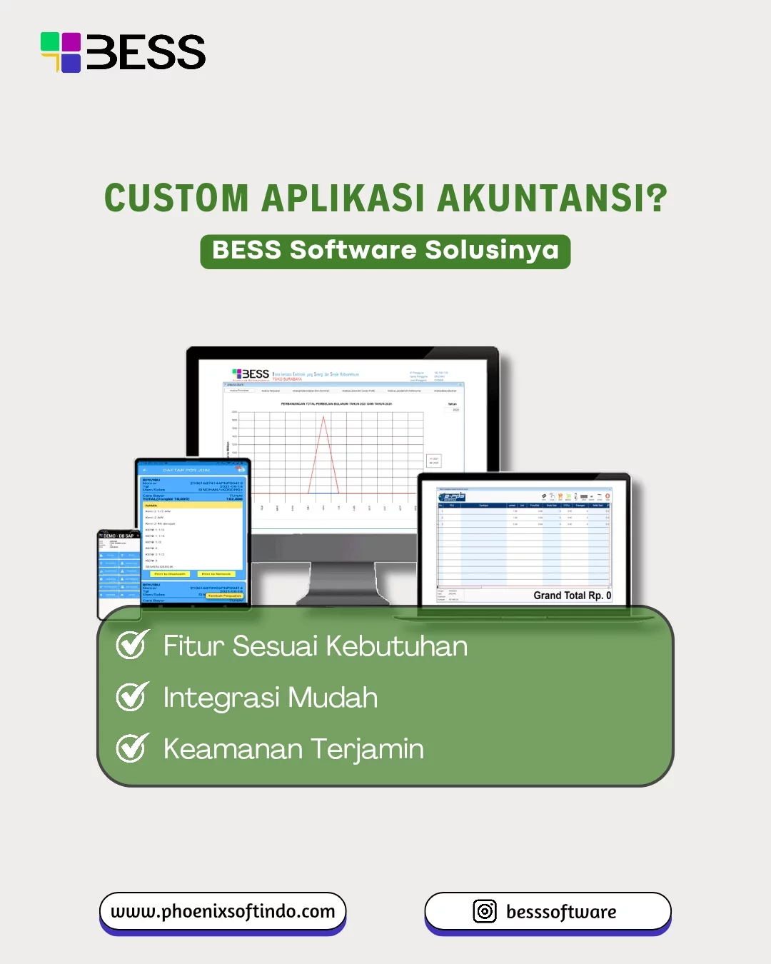 BESS - 📊 Custom Aplikasi Akuntansi? Bisa dengan BESS! 🚀 Setiap bisnis ...