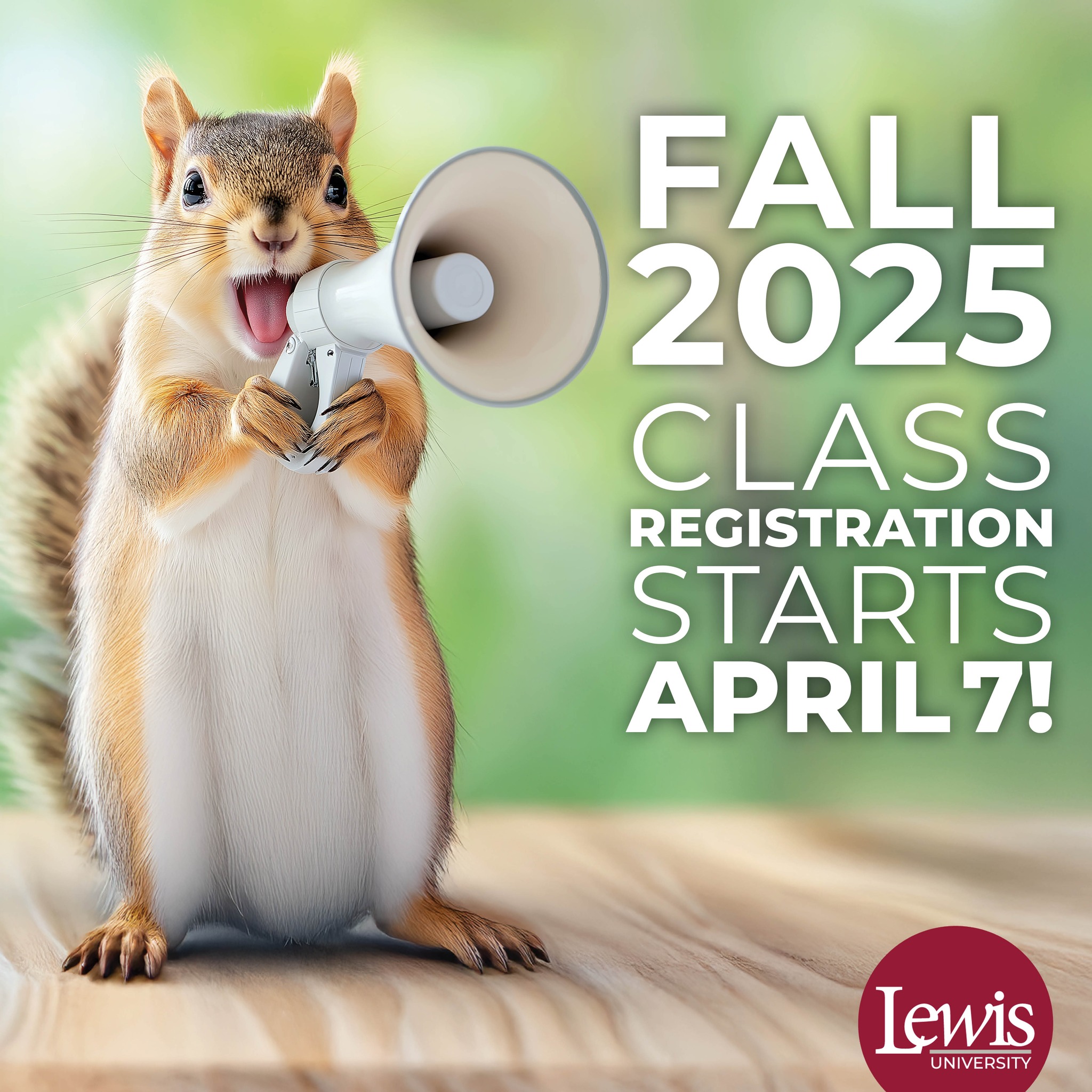 Fall 2025 registration is now open!... - Lewis University | Facebook
