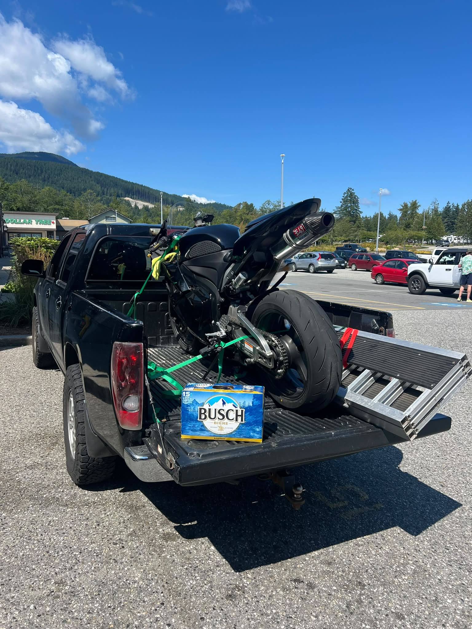 What decibel level can I expect with Yoshi slip-on and mid-pipe