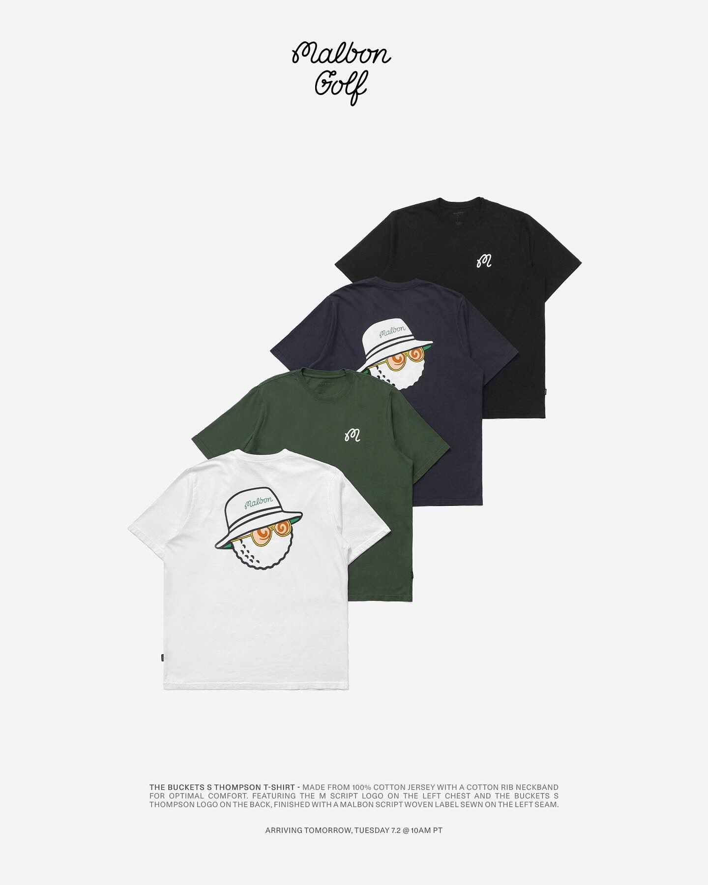 A closer look at our latest Buckets Core T-Shirt offering 